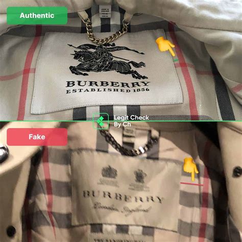 how to spot a fake vintage burberry coat|how to check burberry coat.